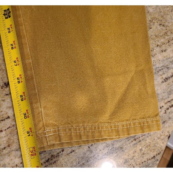 Vintage Bugle Boy Special Issue Industrial Men Size 36L Tan Tapered Jeans - Picture 5 of 16
